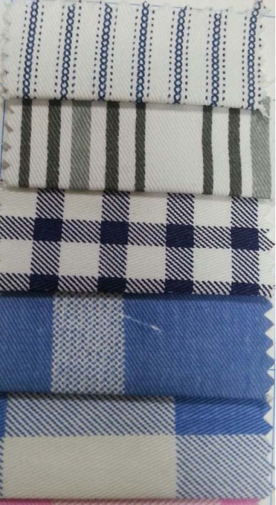 SX- YLF 全棉緞條C40*40/140*110 滌棉細斜 T/C32*32/130*70  全棉紗卡C21*21/108*58 耐漂白水 耐氯漂 制服 Anti bleaching bleaching resistant 細節-2